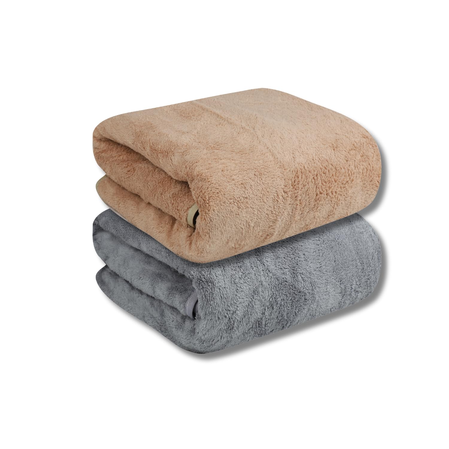 Microfiber Bath Towels 70 × 140 cm – Pack of 2 | Soft, Quick Dry & Highly Absorbent Towels for Men & Women - Image 7