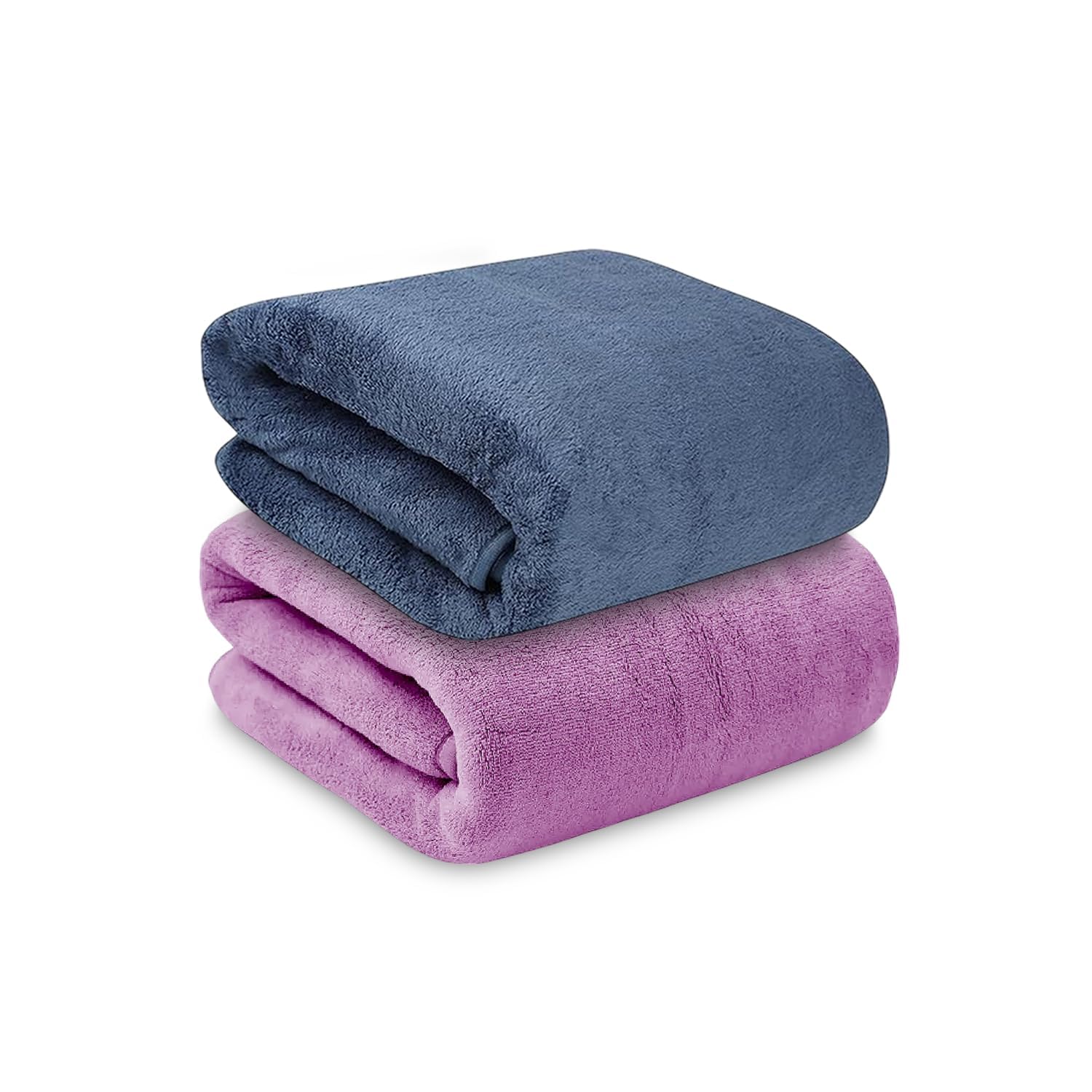 Microfiber Bath Towels 70 × 140 cm – Pack of 2 | Soft, Quick Dry & Highly Absorbent Towels for Men & Women - Image 3