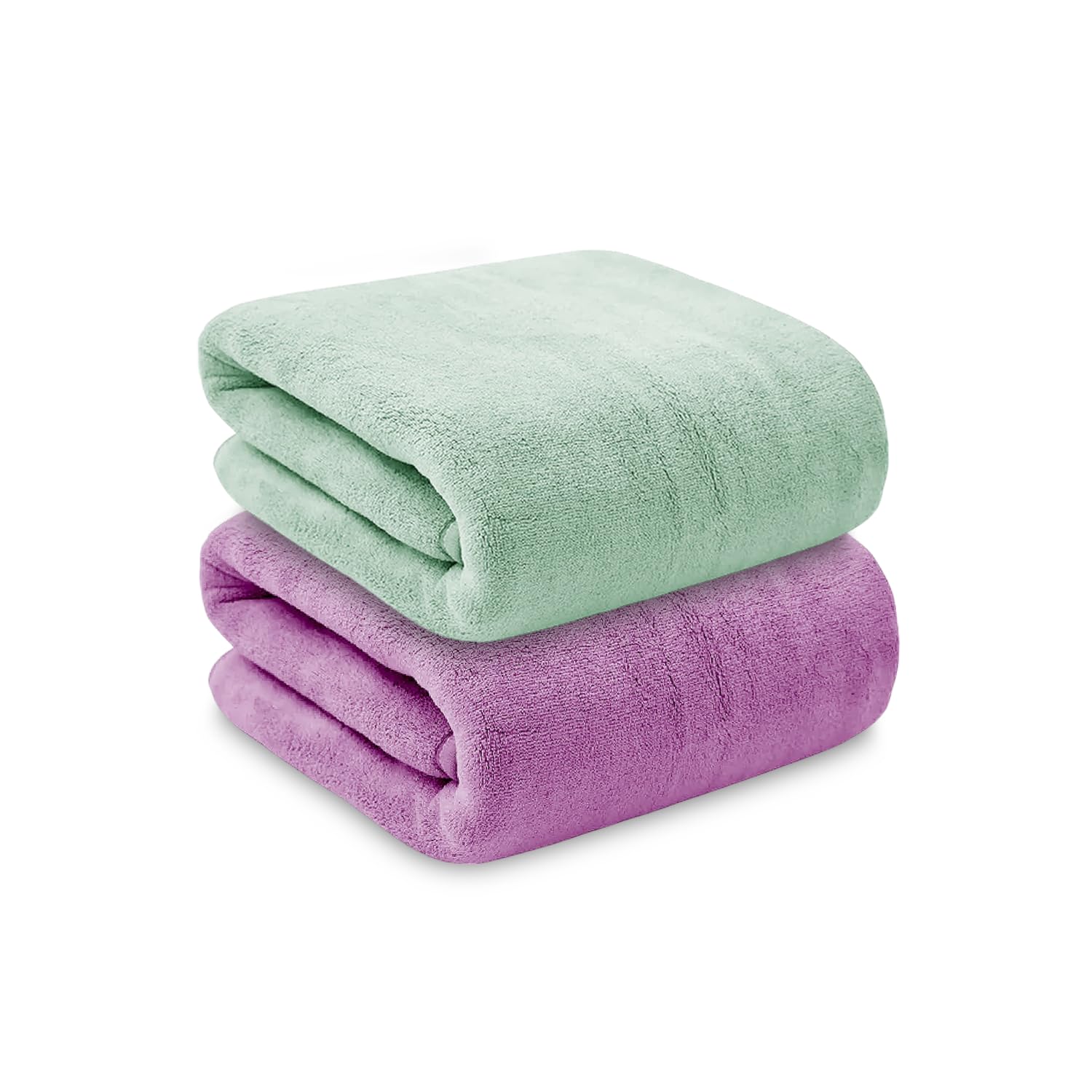 Microfiber Bath Towels 70 × 140 cm – Pack of 2 | Soft, Quick Dry & Highly Absorbent Towels for Men & Women - Image 4