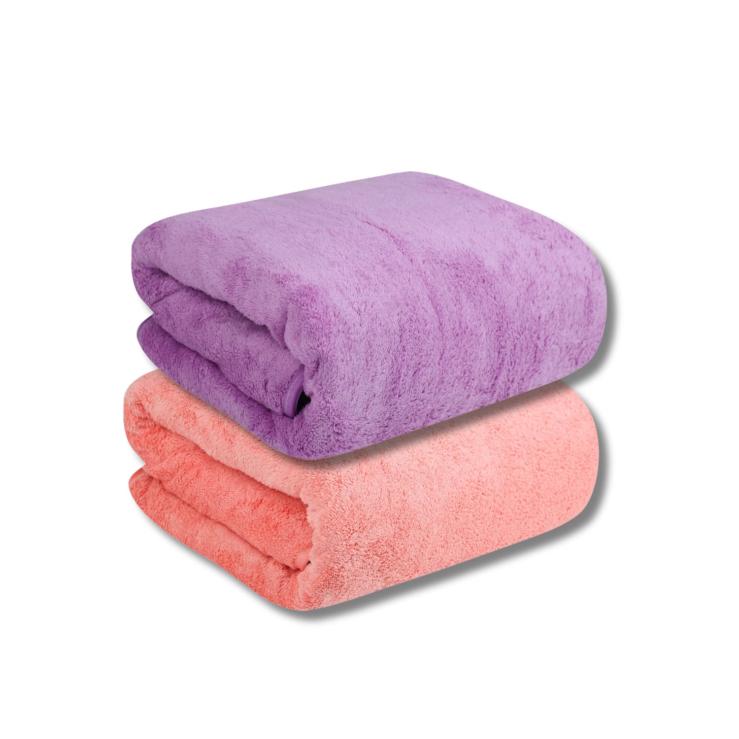 Microfiber Bath Towels 70 × 140 cm – Pack of 2 | Soft, Quick Dry & Highly Absorbent Towels for Men & Women - Image 6
